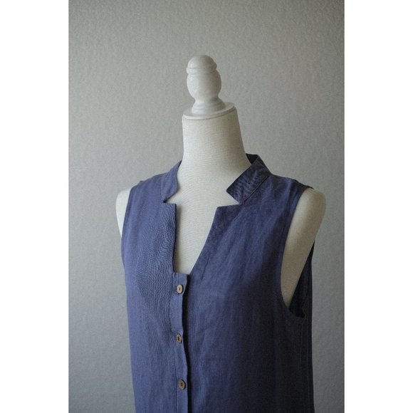 *NEW* Vasna Linen/Cotton Maxi Dress - Picture 3 of 5